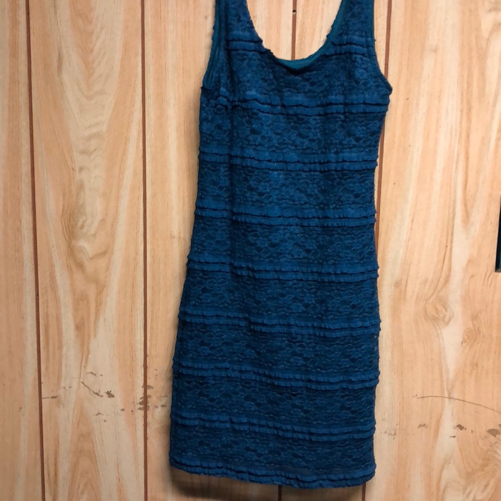 Teal lacy dress!